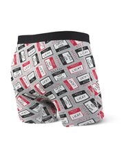 Meeste bokserid, Saxx Ultra Boxer Brief Fly, Hall - Name Tag 61047-599 hind ja info | Meeste aluspesu | kaup24.ee