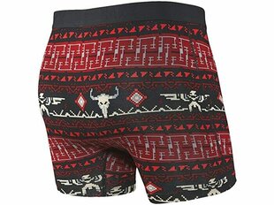 Meeste bokserid, Saxx Vibe Boxer Brief, Must - Story Blanket 61383-386 hind ja info | Meeste aluspesu | kaup24.ee