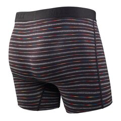 Meeste bokserid, Saxx Vibe Boxer Brief, Must - Gradient Stripe 61647-600 цена и информация | Мужские трусы | kaup24.ee