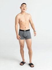 Meeste bokserid, Saxx Vibe Boxer Brief 2-Pac, Must/Hall 63157-600 цена и информация | Мужские трусы | kaup24.ee