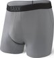 Meeste bokserid, Saxx Quest Qdm Boxer Brief Fly, Dark Charcoal 64055-600 цена и информация | Meeste aluspesu | kaup24.ee