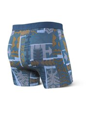 Meeste bokserid, Saxx Vibe Boxer Brief, Sinine - Patchwork 64350-386 hind ja info | Meeste aluspesu | kaup24.ee