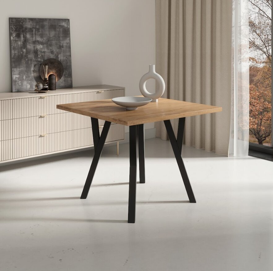 Laud ADRK Furniture 83 Rodos, pruun цена и информация | Köögi- ja söögilauad | kaup24.ee