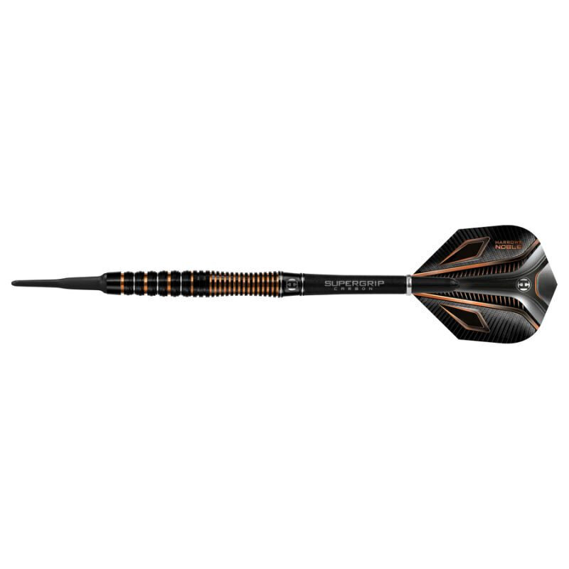 Mängunool Harrows Noble Darts 90% Softip, 3 tk., must, kuldne цена и информация | Noolemängud | kaup24.ee