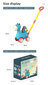 Seebimullimasin - tõukur, efektidega Cooler Stuff Co, sinine hind ja info | Imikute mänguasjad | kaup24.ee