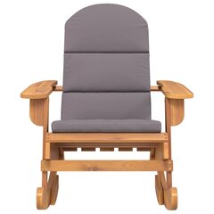 vidaXL Adirondack kiiktool patjadega, akaatsiapuit hind ja info | Tugitoolid | kaup24.ee