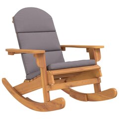 vidaXL Adirondack kiiktool patjadega, akaatsiapuit цена и информация | Кресла для отдыха | kaup24.ee