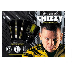 Mängunool Harrows Chizzy Darts 90% Steeltip, 3 tk, must hind ja info | Noolemängud | kaup24.ee