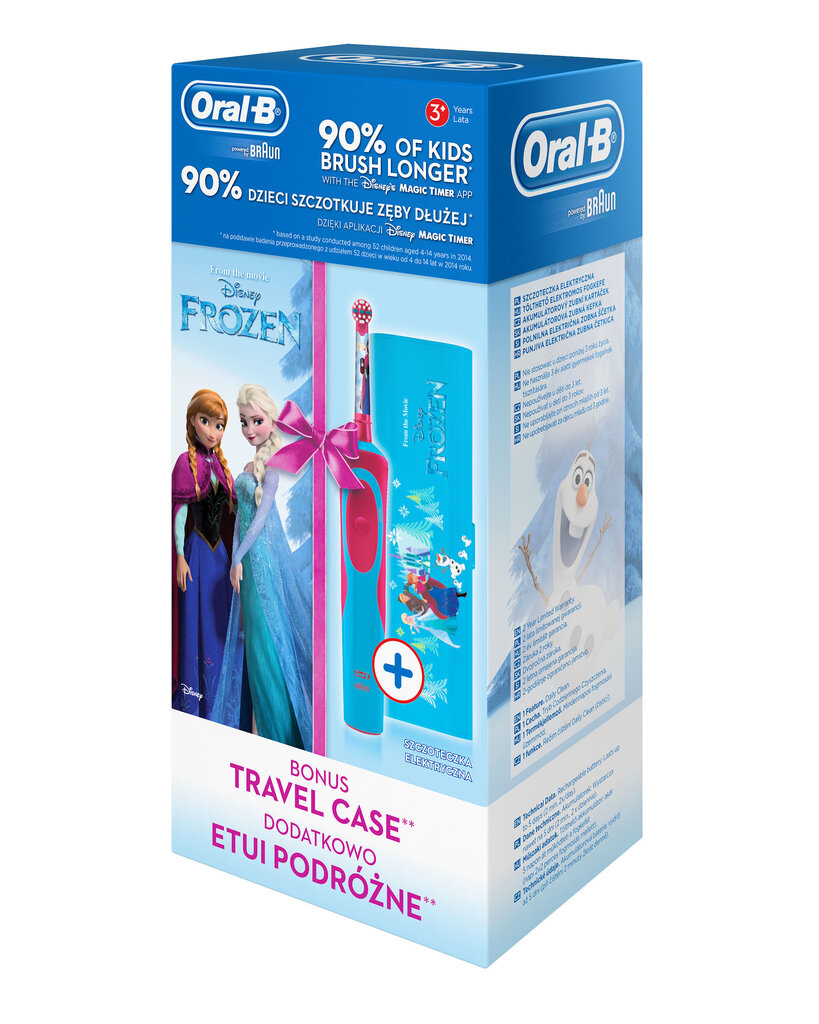 Braun Oral-B D12513 Frozen hind ja info | Elektrilised hambaharjad | kaup24.ee