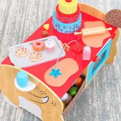 Кулинарный центр KidKraft Foody Friends Deluxe Baking Fun Puppy цена и информация | MUST Металлическая бутылочка с Ярким рисунком (без BPA) (500ml) для мальчиков от 3+ лет Серая с Машинкой | kaup24.ee