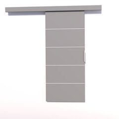 Раздвижные двери для ниш ADRK Furniture Biella 86, серый цена и информация | Шкафчики | kaup24.ee