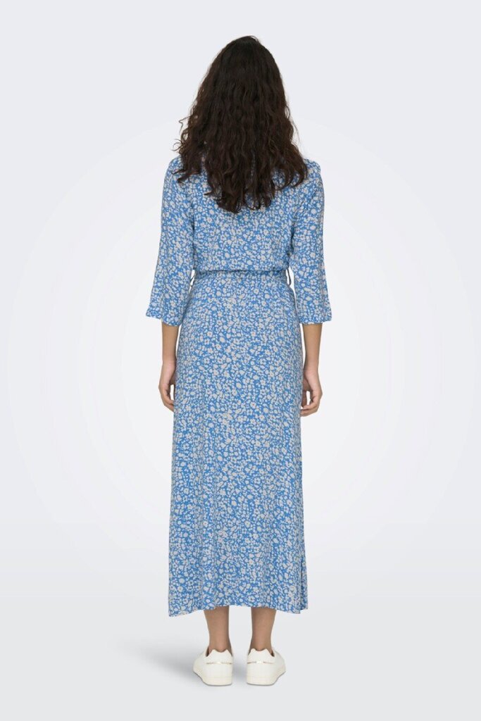 Naiste kleit JDY 15200236*01, helesinine/valge 5715419153210 hind ja info | Kleidid | kaup24.ee