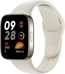 Xiaomi Redmi Watch 3 BHR6854GL, цвет слоновой кости цена и информация | Смарт-часы (smartwatch) | kaup24.ee