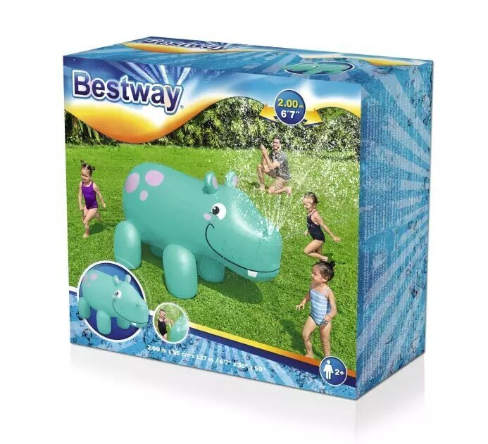 Veepihusti Bestway Hippo, 200 x 96 x 127 cm hind ja info | Täispuhutavad veemänguasjad ja ujumistarbed | kaup24.ee