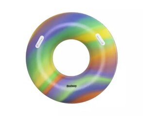 Ujumisrõngas Bestway Rainbow, Ø 119 cm цена и информация | Надувные и пляжные товары | kaup24.ee