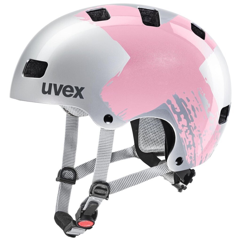 Laste jalgrattakiiver Uvex Kid 3, roosa цена и информация | Kiivrid | kaup24.ee