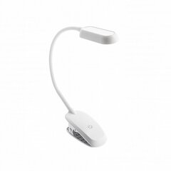 GTV lamp Frogy, 5W, 300lm. 4000K, aku, 1200MAh hämardatav, valge LB-FRO5W-00-DEC цена и информация | Настольные лампы | kaup24.ee