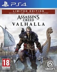 Assassin's Creed: Valhalla Limited PS4 цена и информация | Компьютерные игры | kaup24.ee