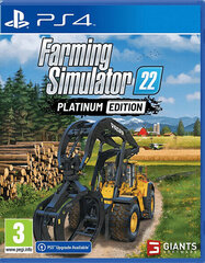 Farming Simulator 22 Platinum Edition PS4 цена и информация | Компьютерные игры | kaup24.ee