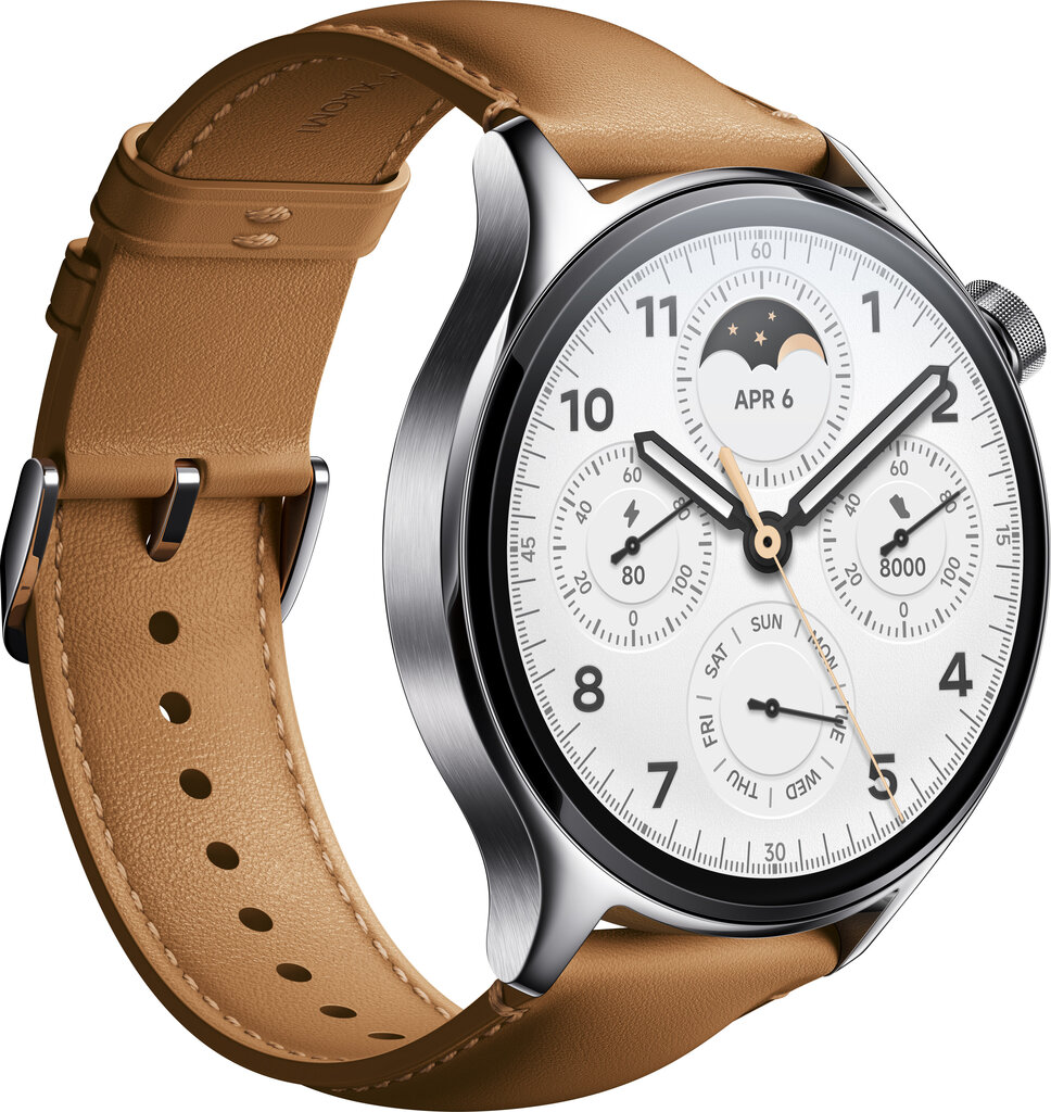 Xiaomi Watch S1 Pro Silver/Brown hind ja info | Nutikellad (smartwatch) | kaup24.ee