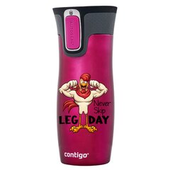 Termokruus, Contigo West Loop 470 ml, Vaarikas - Leg Day hind ja info | Contigo Kodutarbed | kaup24.ee