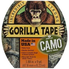 Клейкая лента Gorilla Camo, 8м цена и информация | Механические инструменты | kaup24.ee