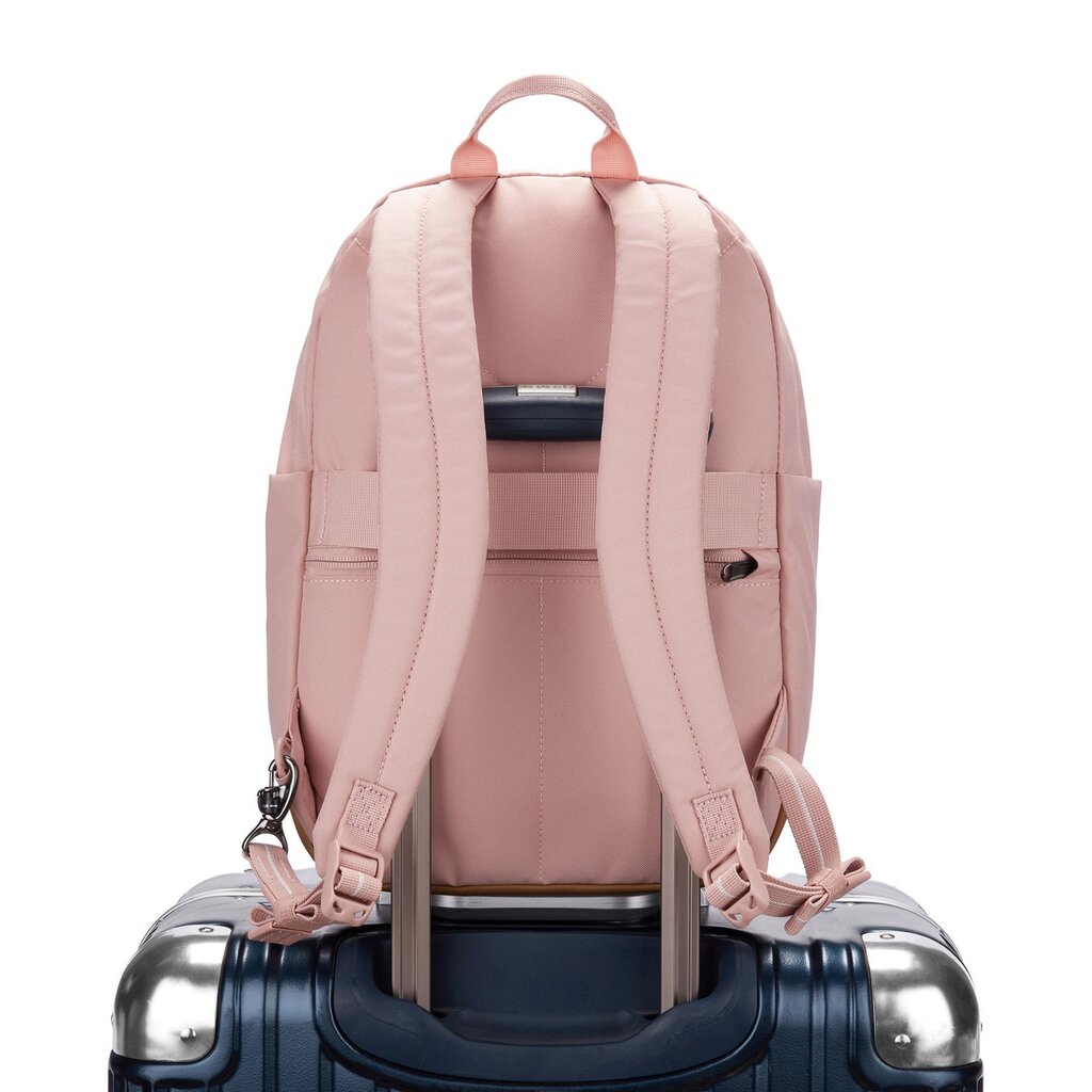 Vargusvastane urban seljakott Pacsafe Go 15L, Pink цена и информация | Spordikotid, seljakotid | kaup24.ee