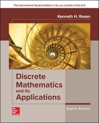 ISE Discrete Mathematics and Its Applications 8th edition hind ja info | Majandusalased raamatud | kaup24.ee