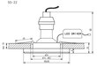 Candellux sisseehitatud LED valgustid SS-22, 3 tk цена и информация | Süvistatavad ja LED valgustid | kaup24.ee