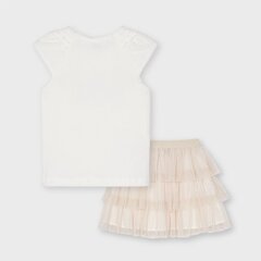 Комплект Mayoral для девочки: футболка и юбка из тюля 3961/24 цена и информация | Юбки для девочек | kaup24.ee