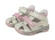 Tüdrukute nahast sandaalid D.D.Step G064-317.White цена и информация | Laste sandaalid | kaup24.ee