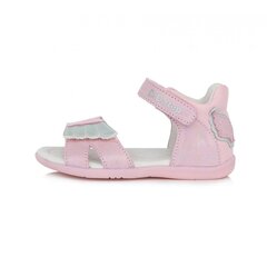 Кожаные сандалии D.D.Step для девочки G075-329, розовые цена и информация | Детские сандали | kaup24.ee