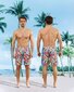 Kouric meeste kiirkuivavad ujumispüksid, mitmevärvilised, suurus L hind ja info | Ujumispüksid, shortsid | kaup24.ee