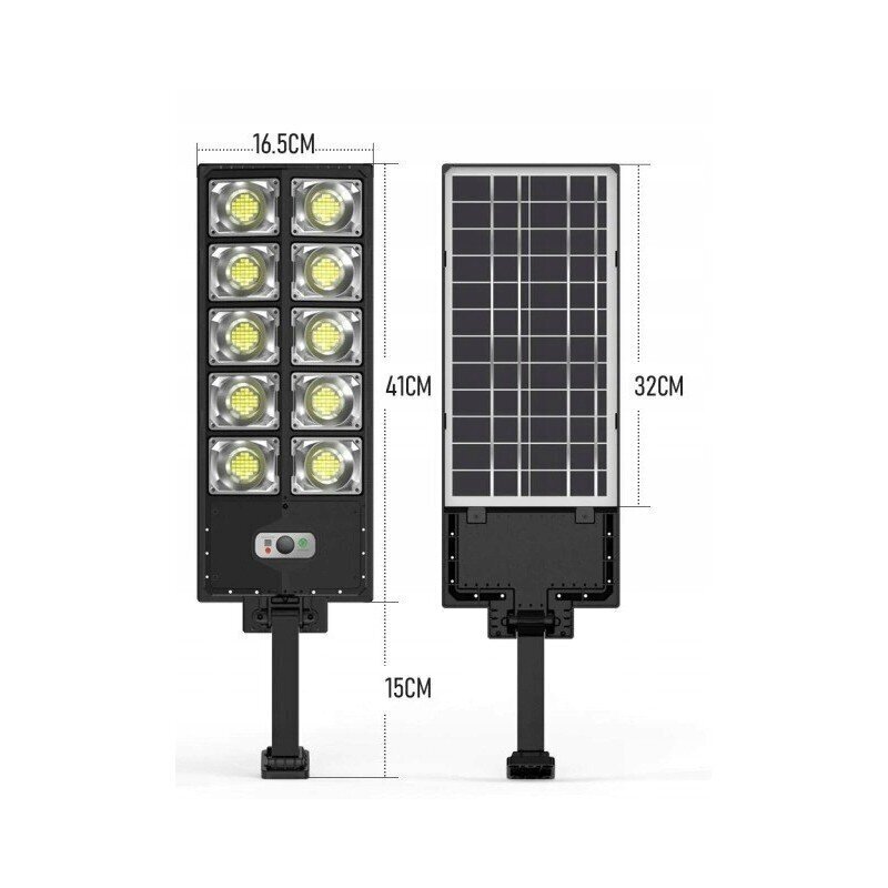 Päikeselamp, 300 LED 800W hind ja info | Aia- ja õuevalgustid | kaup24.ee