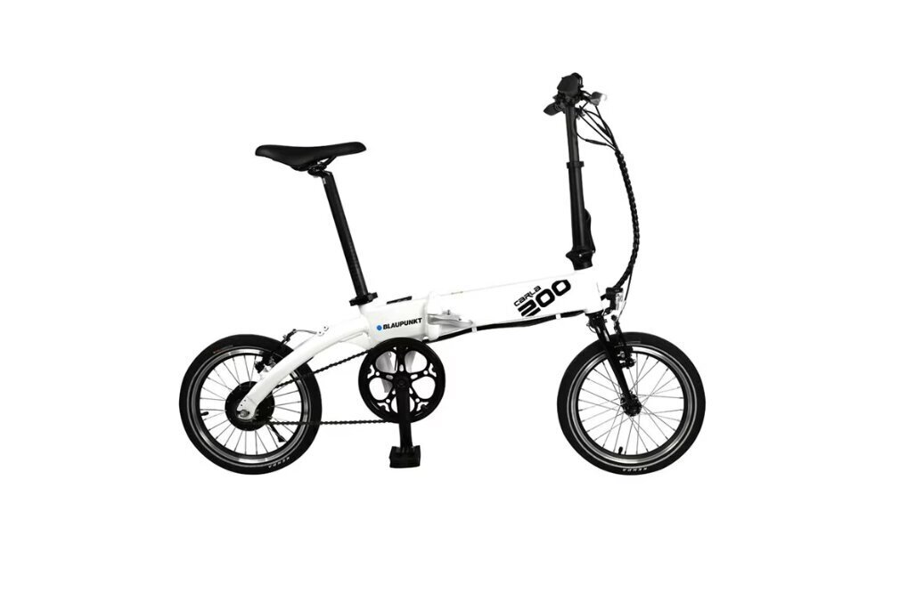 Kokkupandav elektrijalgratas E-Bike Carla 200, 16", valge hind ja info | Elektrirattad | kaup24.ee