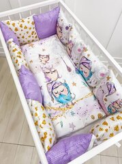 Voodipesukomplekt beebidele, võrevoodi pehmendus hind ja info | Beebide ja laste voodipesu | kaup24.ee