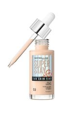 Jumestuskreem Maybelline Super Stay 24h Skin Tint, 5,5, 30 ml цена и информация | Пудры, базы под макияж | kaup24.ee