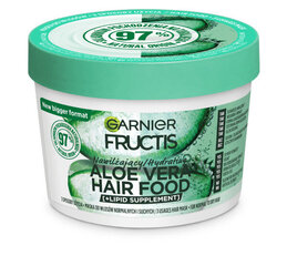 Niisutav juuksemask Garnier Garnier Fructis Hair Food Aloe Vera, 400 ml hind ja info | Maskid, õlid, seerumid | kaup24.ee