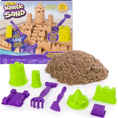 Kinetic Sand Kineetiline liivast rannalinnakute komplekt цена и информация | Развивающие игрушки | kaup24.ee