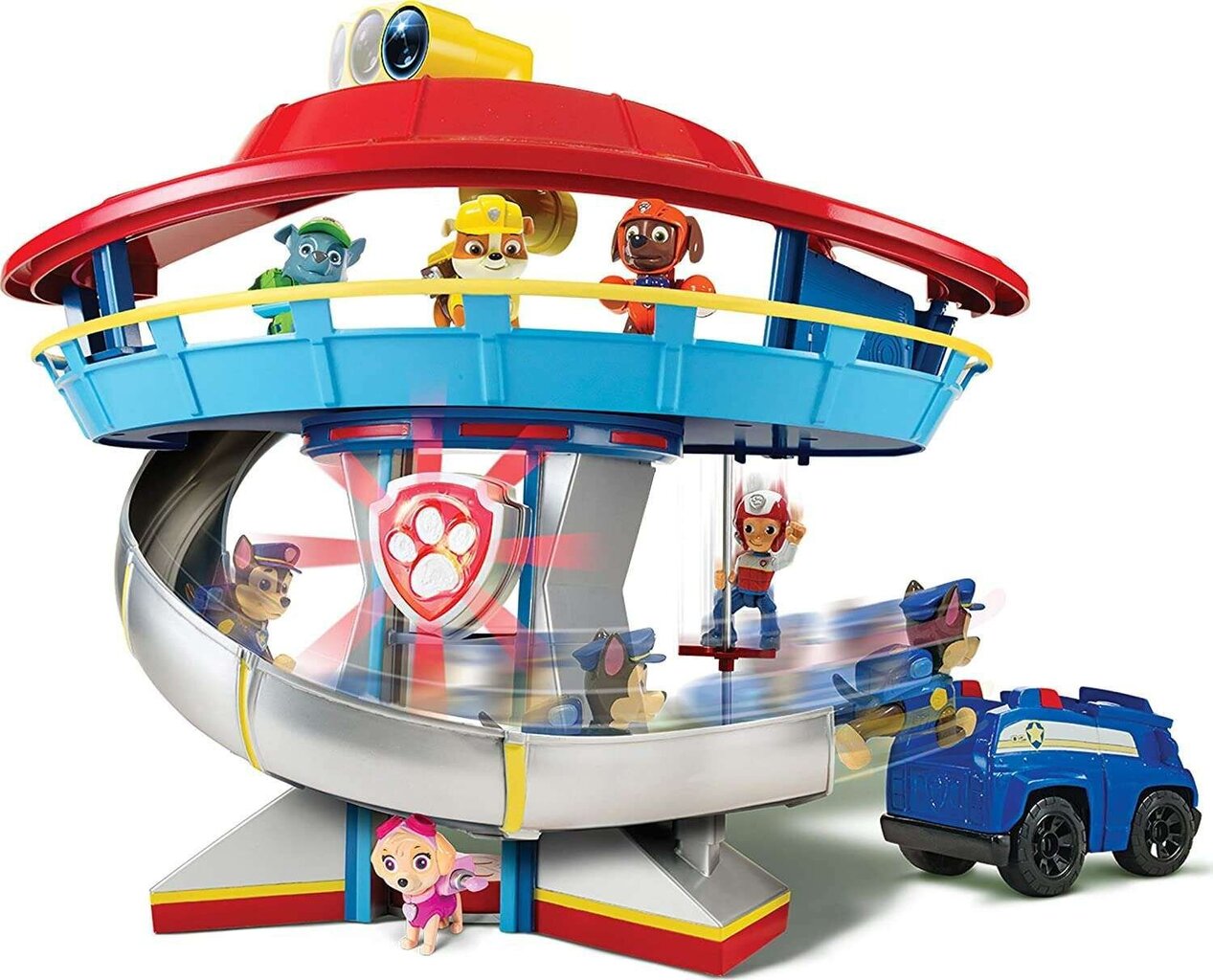 Spin Master Paw Patrol Headquarters Chase figuur ja politseisõiduk цена и информация | Poiste mänguasjad | kaup24.ee