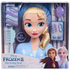 Набор Frozen Elsa Styling - голова с аксессуарами цена и информация | Игрушки для девочек | kaup24.ee