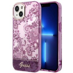 Guess GUHCP14SHGPLHF iPhone 14 6,1" fuksja|fuschia hardcase Porcelain Collection цена и информация | Чехлы для телефонов | kaup24.ee