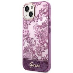 Guess GUHCP14SHGPLHF iPhone 14 6,1" fuksja|fuschia hardcase Porcelain Collection цена и информация | Чехлы для телефонов | kaup24.ee