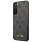 Guess GUHCS23SG4GFGR S23 S911 szary|grey hardcase 4G Metal Gold Logo цена и информация | Telefoni kaaned, ümbrised | kaup24.ee