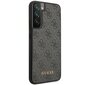 Guess GUHCS23SG4GFGR S23 S911 szary|grey hardcase 4G Metal Gold Logo цена и информация | Telefoni kaaned, ümbrised | kaup24.ee