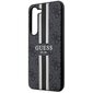 Guess GUHCS23MP4RPSK S23+ S916 czarny|black hardcase 4G Printed Stripe hind ja info | Telefoni kaaned, ümbrised | kaup24.ee