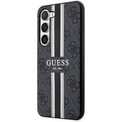 Guess GUHCS23MP4RPSK S23+ S916 czarny|black hardcase 4G Printed Stripe hind ja info | Telefoni kaaned, ümbrised | kaup24.ee