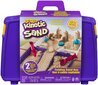 Spin Master Kinetic Sand kohver + 907 kinetiline liiv + tarvikud hind ja info | Kunstitarbed, voolimise tarvikud | kaup24.ee