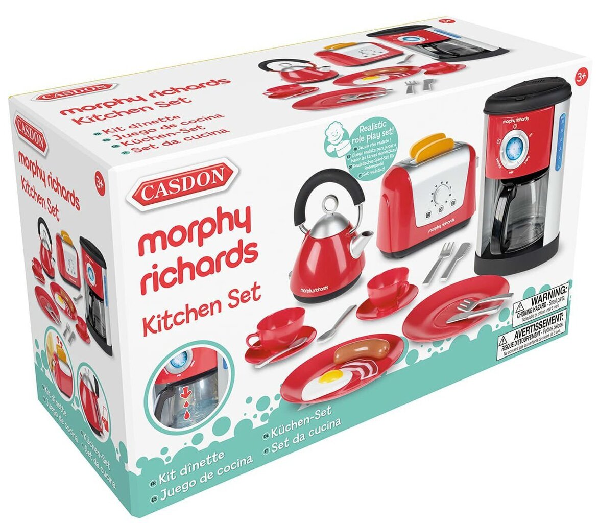 Casdon hommikusöögi köögikomplekt Morphy Richards hind ja info | Tüdrukute mänguasjad | kaup24.ee