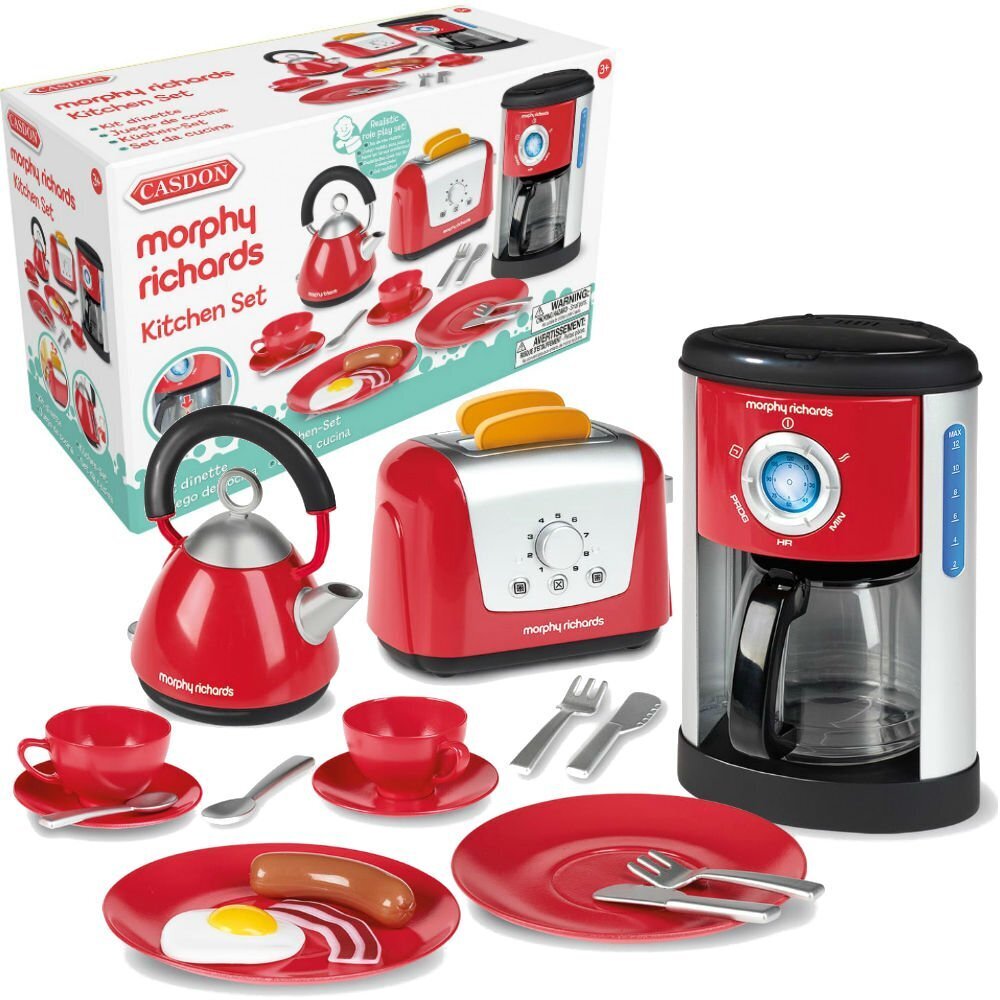 Casdon hommikusöögi köögikomplekt Morphy Richards hind ja info | Tüdrukute mänguasjad | kaup24.ee